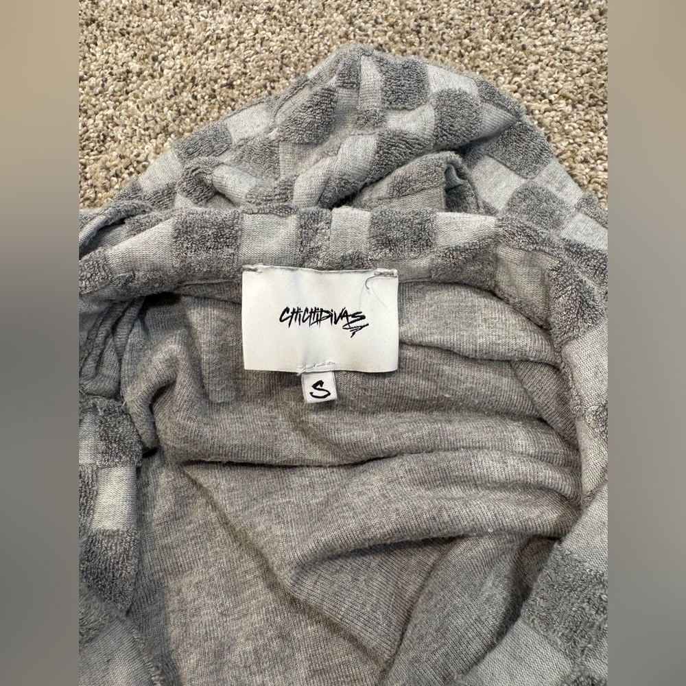 Chicidivas gray checkerboard sweat set size small - Picture 3 of 4